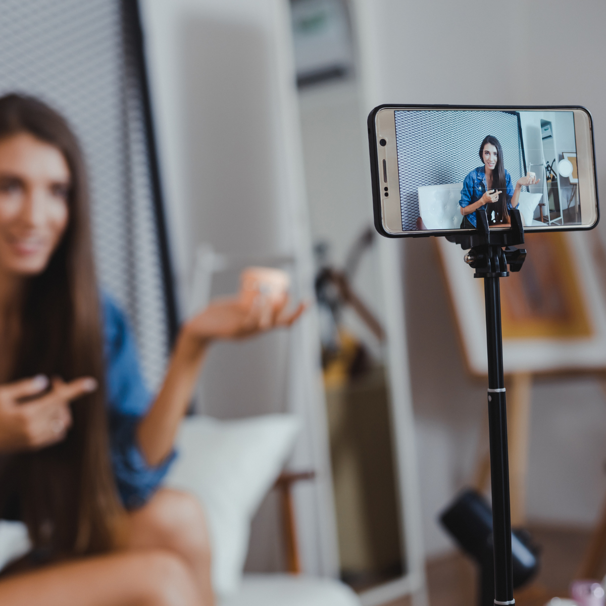 woman-recording-video